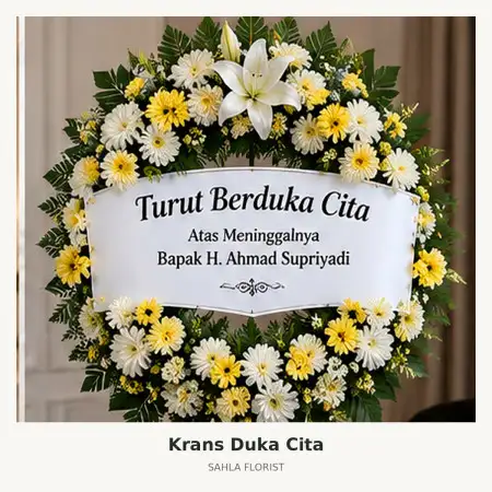 Krans Bunga Duka Tanjung Pinang